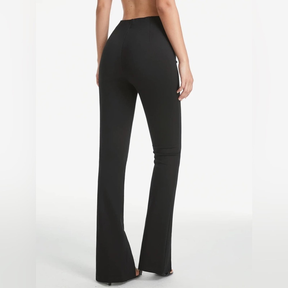 Revolve / Commense Black Split Hem Pants - image 2